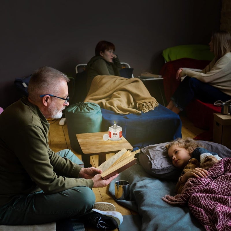 SDS Liquid Oil Candles - Long Burning Survival Candles, 115 Hour Burn Time - Image 4