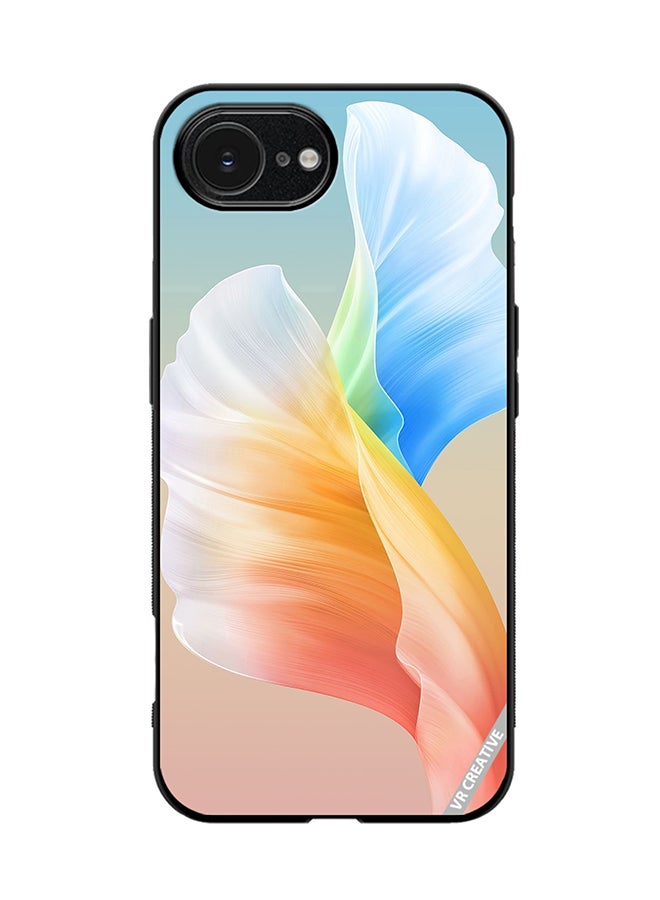 Protective Case Cover For Apple iPhone 16e Flower Design Multicolour