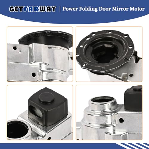 Getfarway Power Folding Door Mirror Motor 20756891 GM0817558 Compatible with Chevrolet Silverado Suburban Tahoe/GMC Sierra Yukon/Cadillac Escalade 2007-2013 Left Driver or Right Passenger Side - Image 4