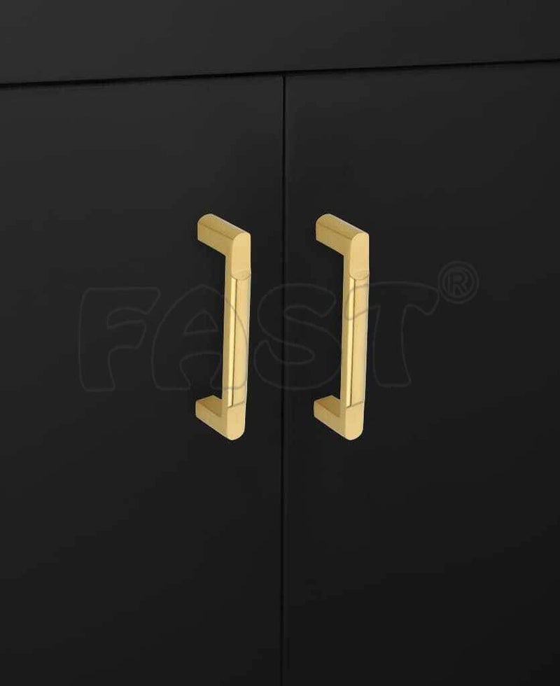 FAST CP35 Pvd Gold Furniture Cabinet Pull Handle for Wardrobe Door, Kitchen Drawer, and All Other Cabinets Doors, Drawers 2pcs (160mm 8inch) - Image 4