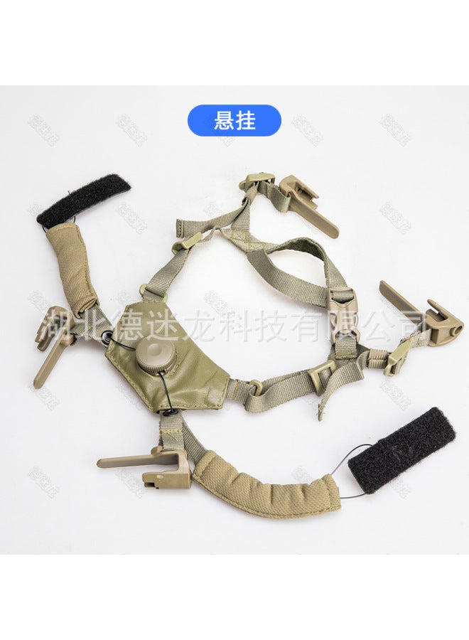 Suspension New Helmet, New Tactical Helmet Rail Hanging Sponge Accessories Guide Full Set Of Tactical Transformation Lining For Cycling