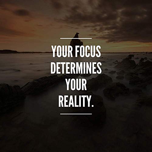 5 Ace your focus determines Poster Sticker|Inspirational poster|Motivational |Poster about life|Poster for living room,bed room,home,gym,office|self adesive poster - Image 1