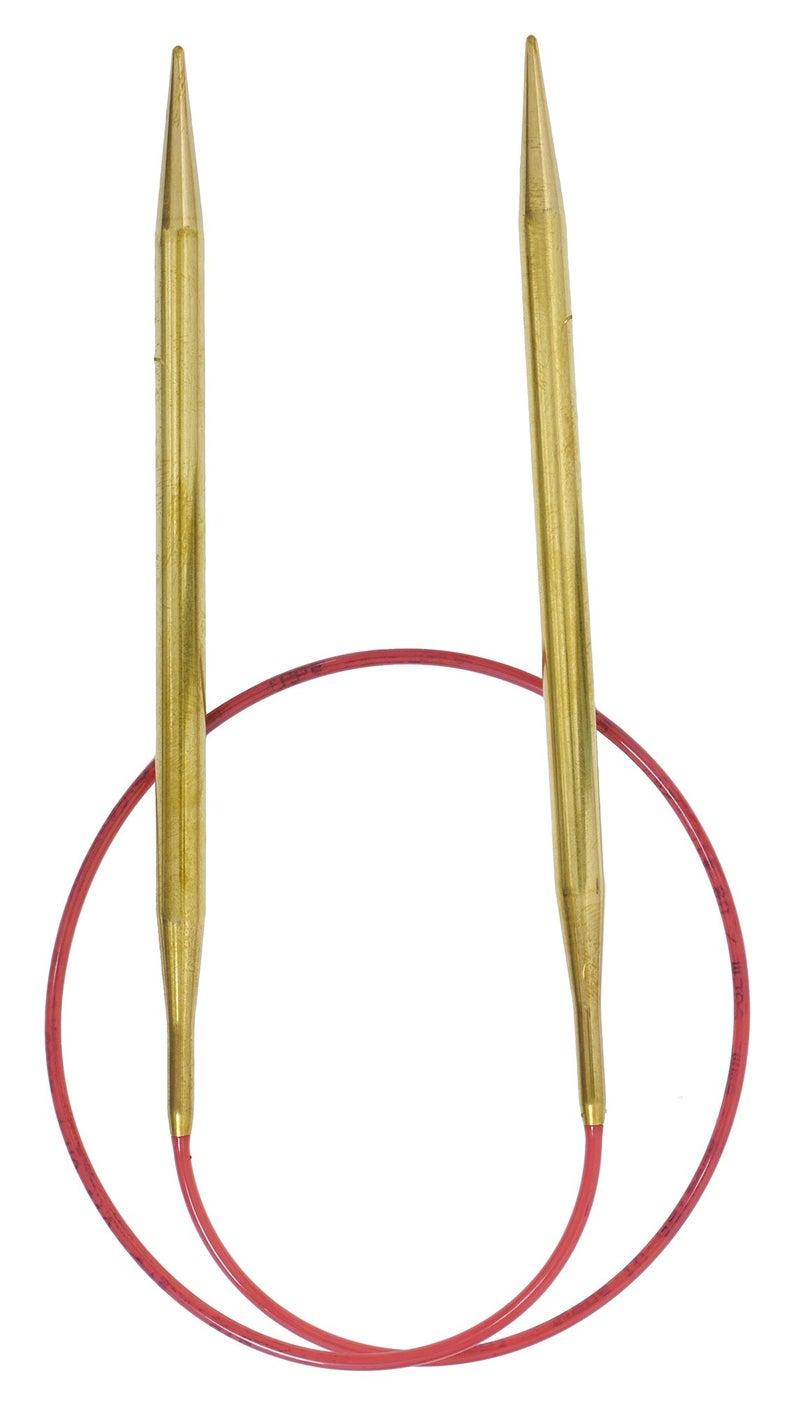 Addi Turbo Lace Circular Knitting Needles, White Bronze, 60cm, 6.0mm - Image 4