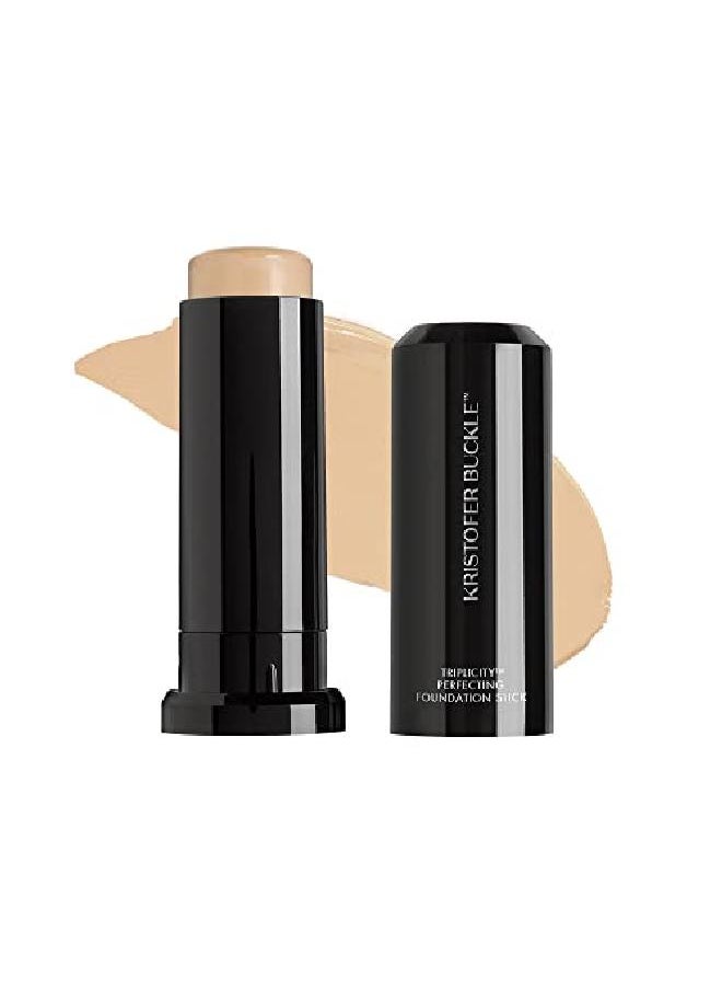 Triplicity Perfecting Foundation Stick 0.4 Oz. Primes Skin Provides Buildable Coverage & Has A Softfocus Effect Medium (Neutral)