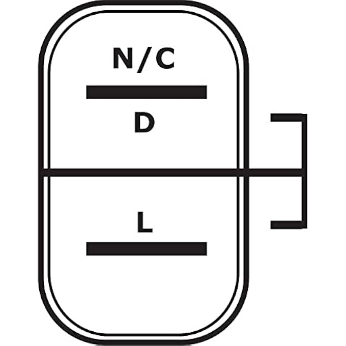 DB Electrical 400-40137 Alternator Compatible With/Replacement For Bobcat S630 IR/LF 12-Volt, 90 Amp 7015581, 425581 - Image 2