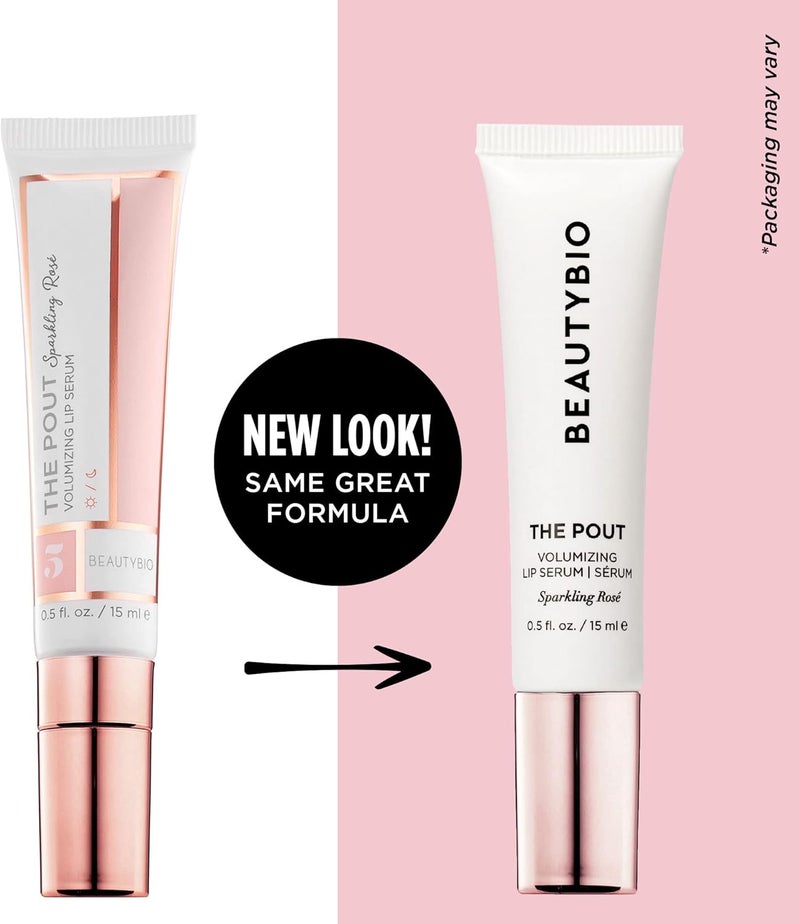 Beauty Bioscience BeautyBio The Pout Volumizing Lip Serum in Sparkling Rose - 0.5 fl. oz. - Image 5