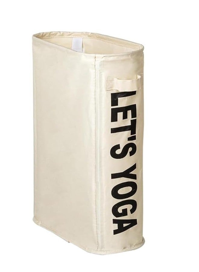 Onprix Yoga Mat Storage Basket Home, Gym Equipment Storage Yoga Mats, Women Men Workout Equipment Organization with Handle, Foldable Oxford Cloth Dirty Clothes Large Capacity Household - Multi - Image 1