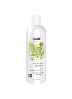 now Solutions, Vegetable Glycerin, 100% Pure, Versatile Skin Care, Softening and Moisturizing, 16-Ounce  - Image 1