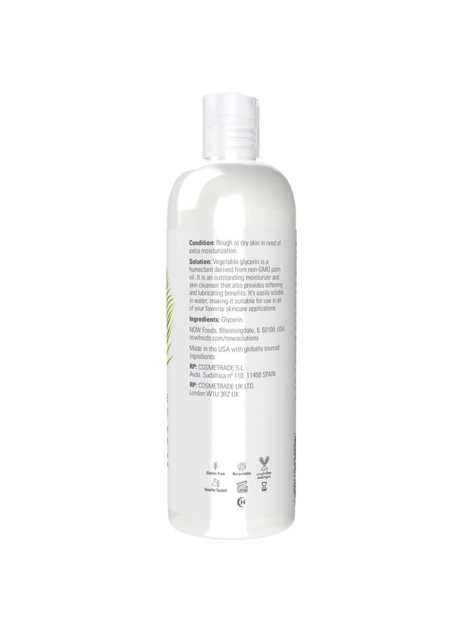 now Solutions, Vegetable Glycerin, 100% Pure, Versatile Skin Care, Softening and Moisturizing, 16-Ounce - Image 2