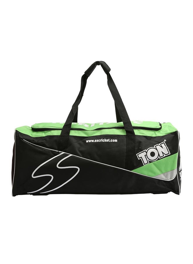 SS Heritage Cricket Kit Bag (Black/Green)  - Image 1