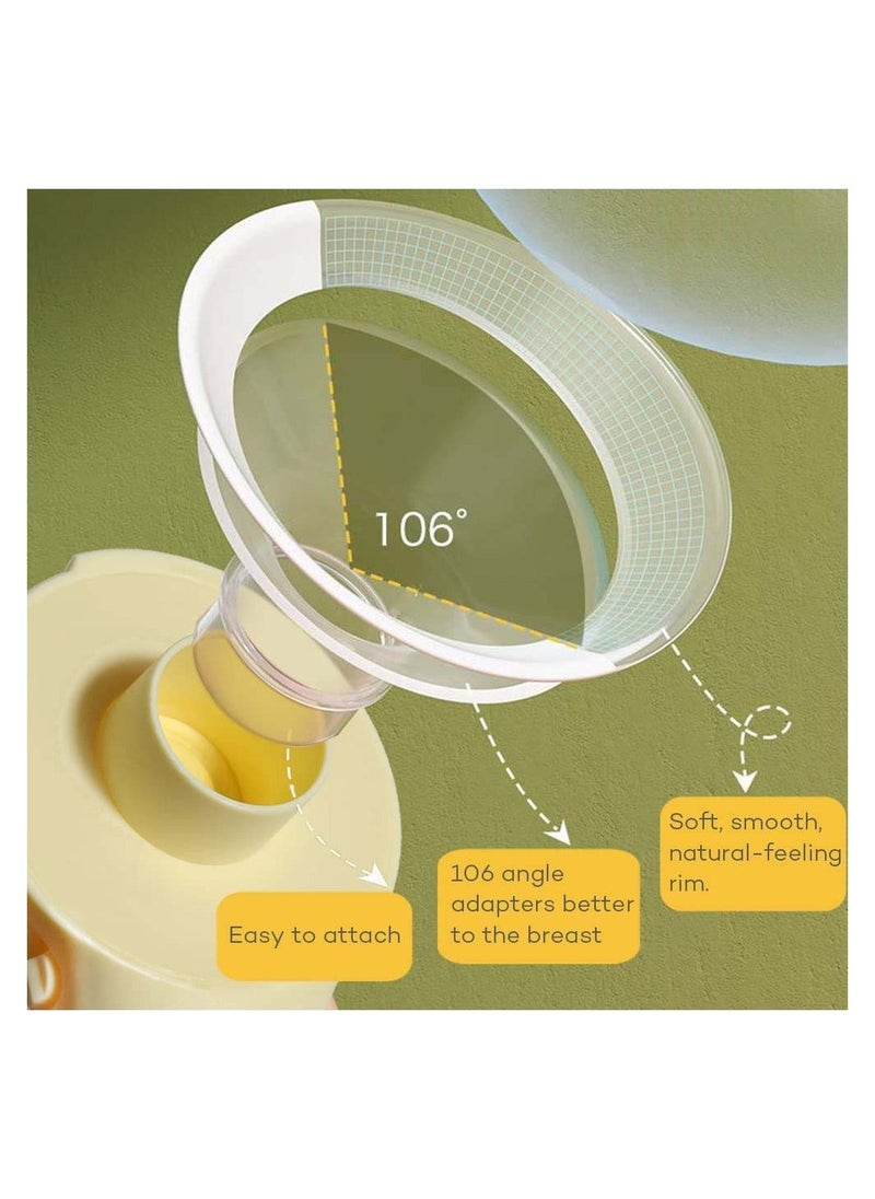 1 Pack 24mm  Breast Shields Medium Breast Pump  for Medela Replace Compatible with for Medela Breast Pumps Personalfit Connector - Image 4