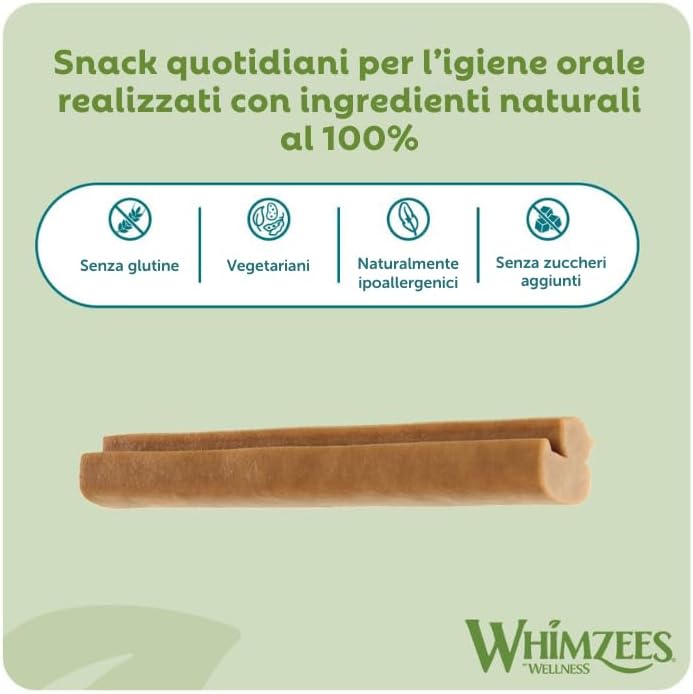 WHIMZEES by Wellness Puppy Stix, Chew Bones for Large Puppies, Dog Snack for Dental Care, Size M/L, 14 Pieces, No Added Sugar, Grain-Free, Natural, Low Fat - Image 4