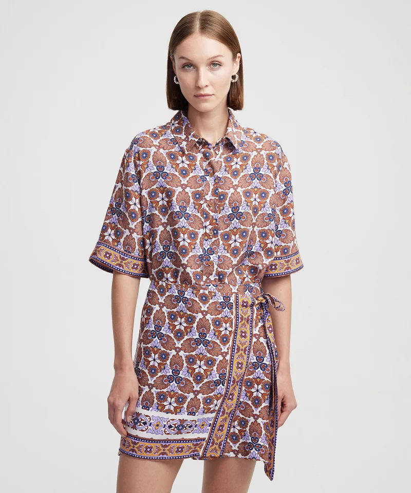 Ipekyol Regular Fit Printed Skirt