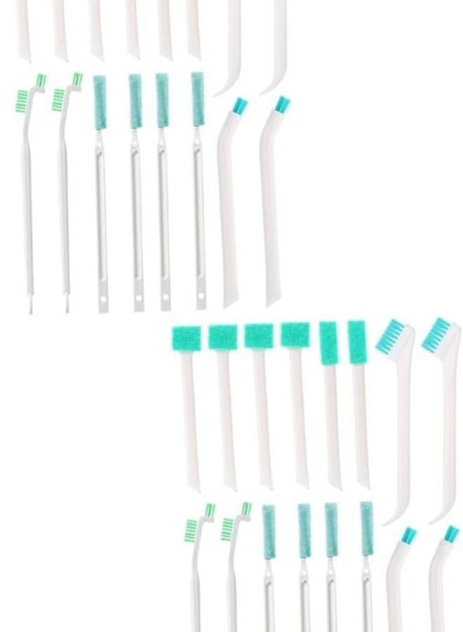 32 Pieces Bottle Cleaning Brush Set Multi Functional Tiny Brushes For Hard Reach Areas And Gaps - Image 1