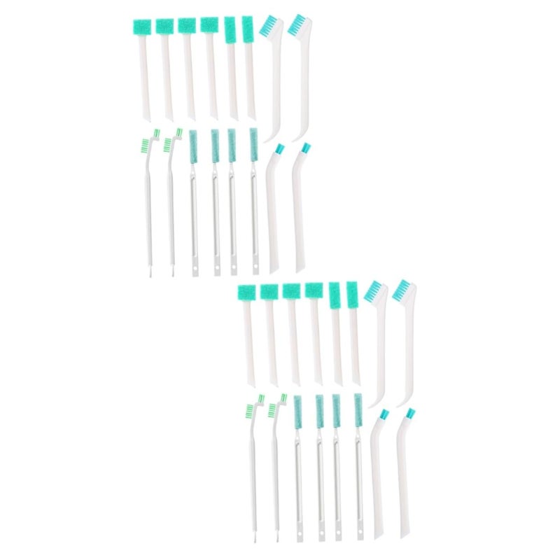 32 Pieces Bottle Cleaning Brush Set Multi Functional Tiny Brushes For Hard Reach Areas And Gaps - Image 2