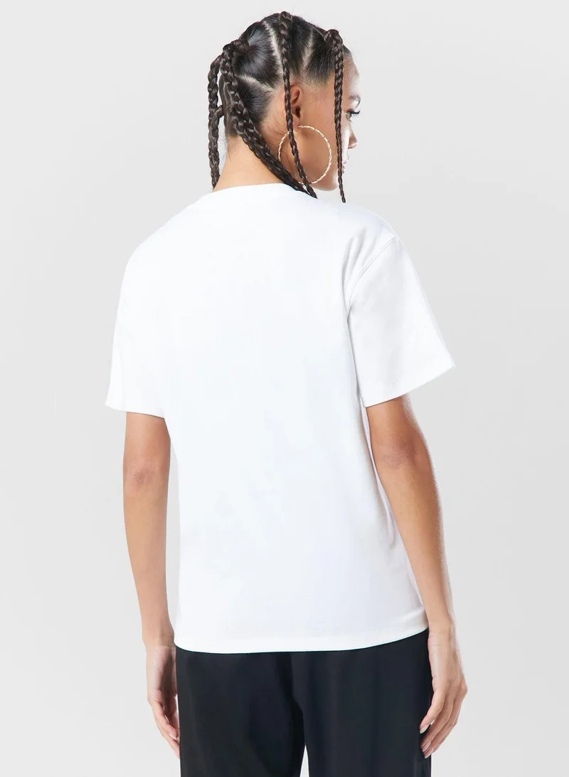 Adidas TREFOIL TEE White Originals Women T-SHIRTS