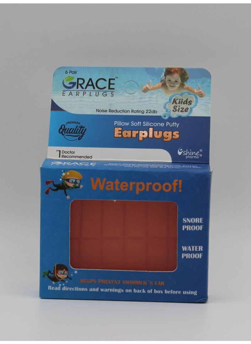 Grace - kids silicone putty earplug (12) multi color - Image 1