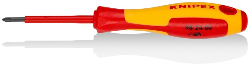 KNIPEX Tools 98 24 00 P0 Screwdriver 2 38Inch Insulated