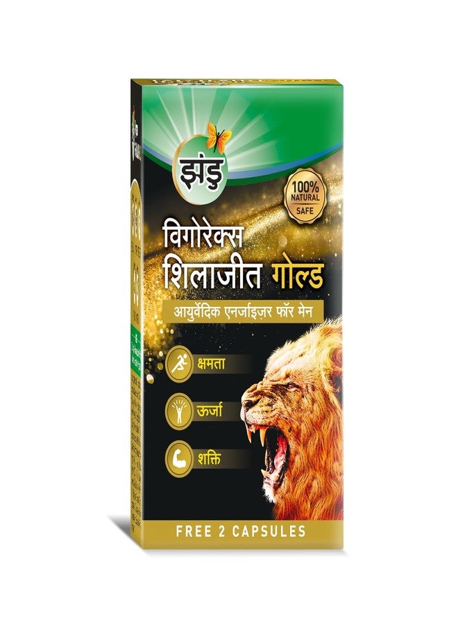 Zandu Vigorex Shilajit Gold - 12 Capsules - Image 2