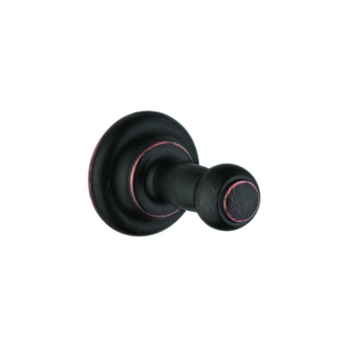 HOOK TIMELESS 1INCH CLASSIC TOWEL HOLDER IN RUBBED BRONZE 06096920