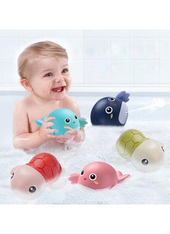 Bath Toy,Cute Animal Clockwork Bathtub Swimming Pool Toy,Baby Bath Toys for Toddlers 1-3, Boys & Girls Water Bath Toy Set,5 Pack - pzsku/ZBD09DC66D6E04E7CB9CBZ/45/_/1732499358/834824a3-9da9-4bd5-b417-e1b4d0fd9419