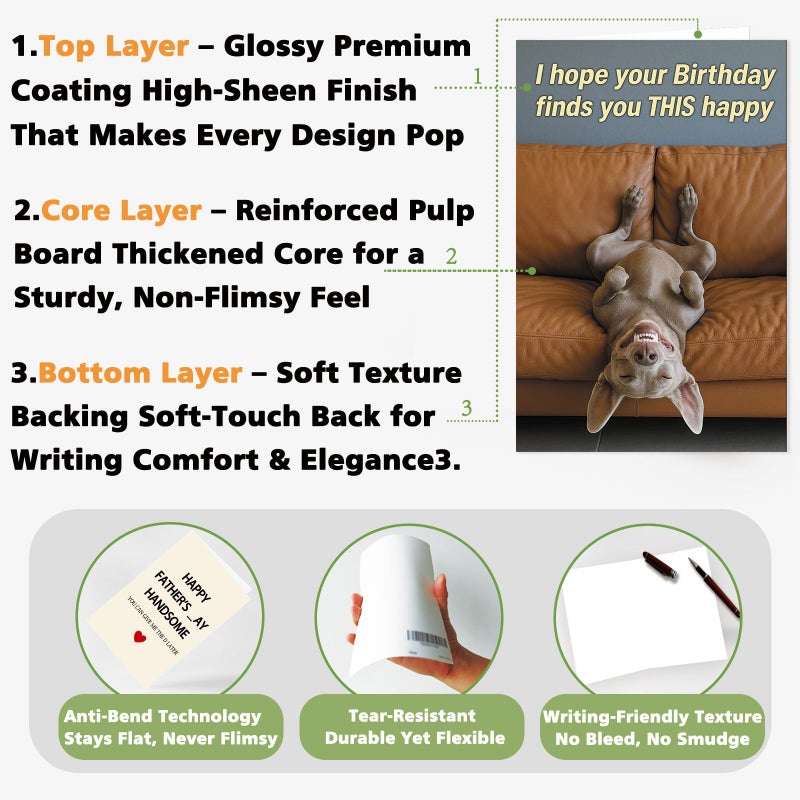 ICOOLYI Funny Birthday Card and Gift for Men or Women â€“ Hilarious and Lighthearted Decorative Design â€“ Perfect for Friends, Family, Coworkers, Him or Her - Image 5