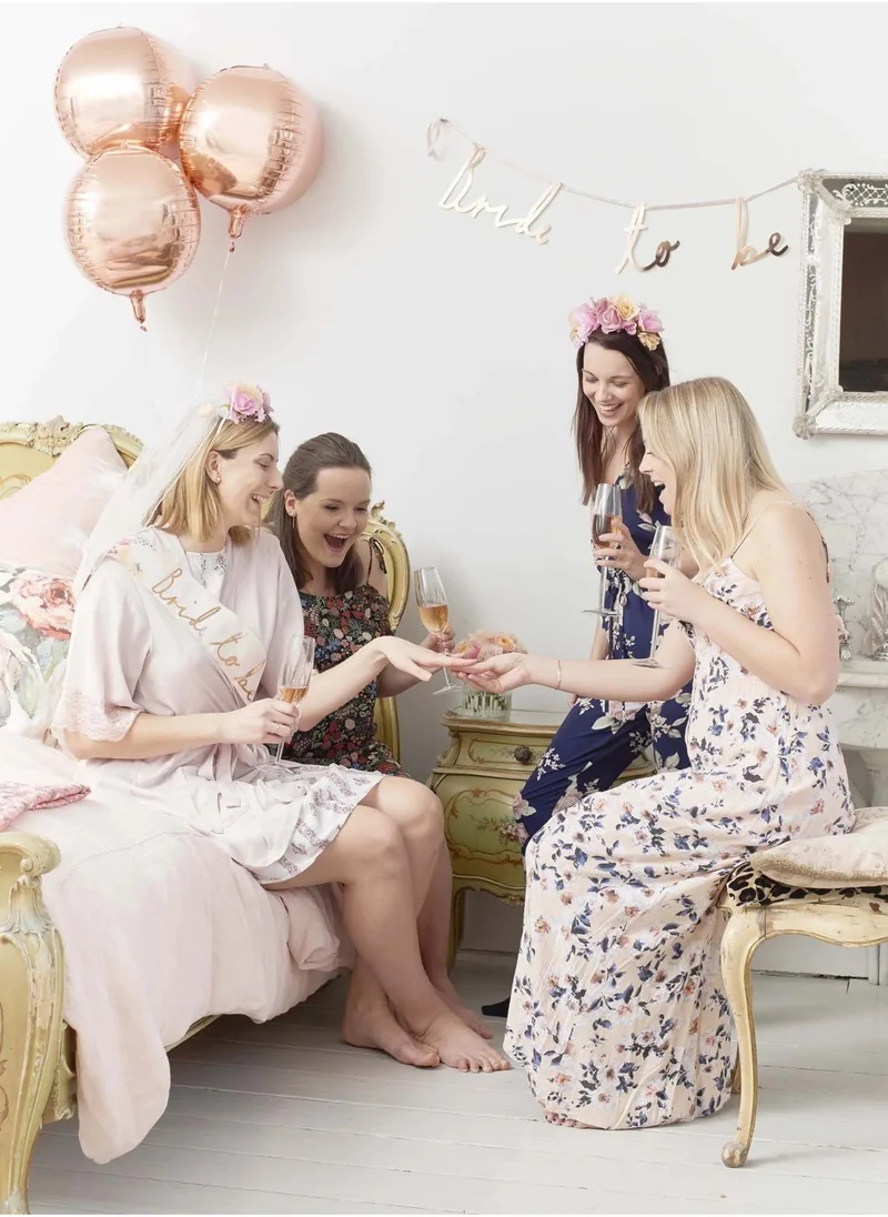 Talking Tables Talking Tables Bridal Floral Headband & Veil Accessory