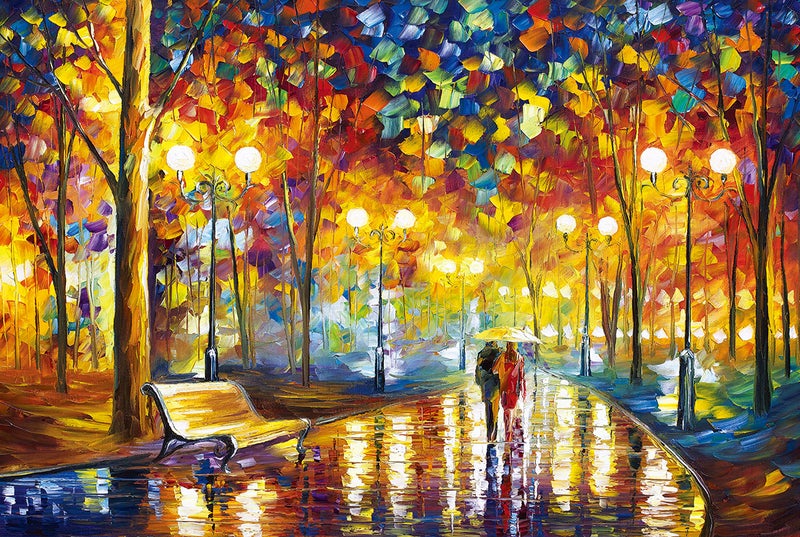 Adult 1000 Pieces Of World Famous Paintings Van Gogh Starry Sky Youth Puzzle Paper Puzzle Decompression Toy Supply - Image 1