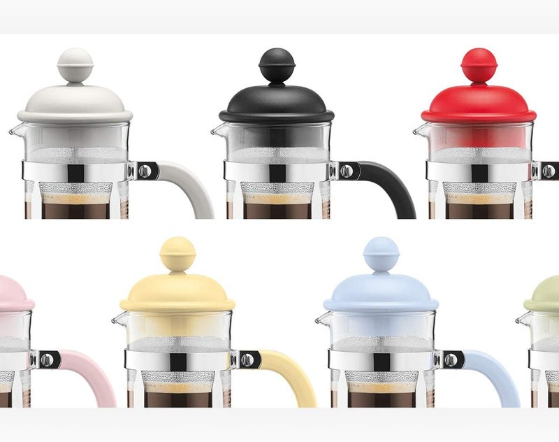 bodum 1913-913 Caffettiera Coffee Maker (French Press System, Permanent Stainless Steel Filter, 0.35 Litres) Cream - Image 2