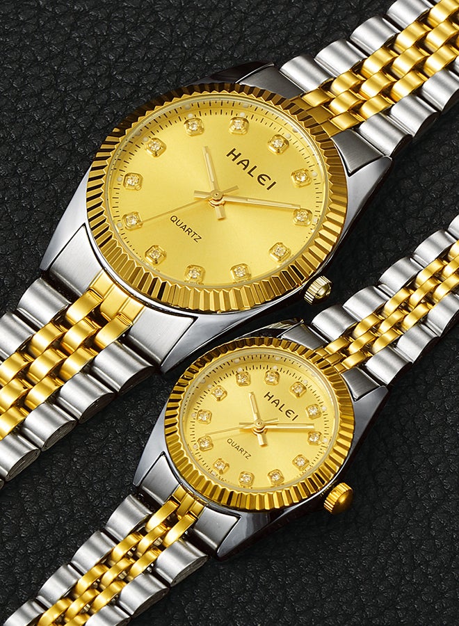 هالي زوج ساعات يد كوارتز للجنسين طراز356ML - Image 3