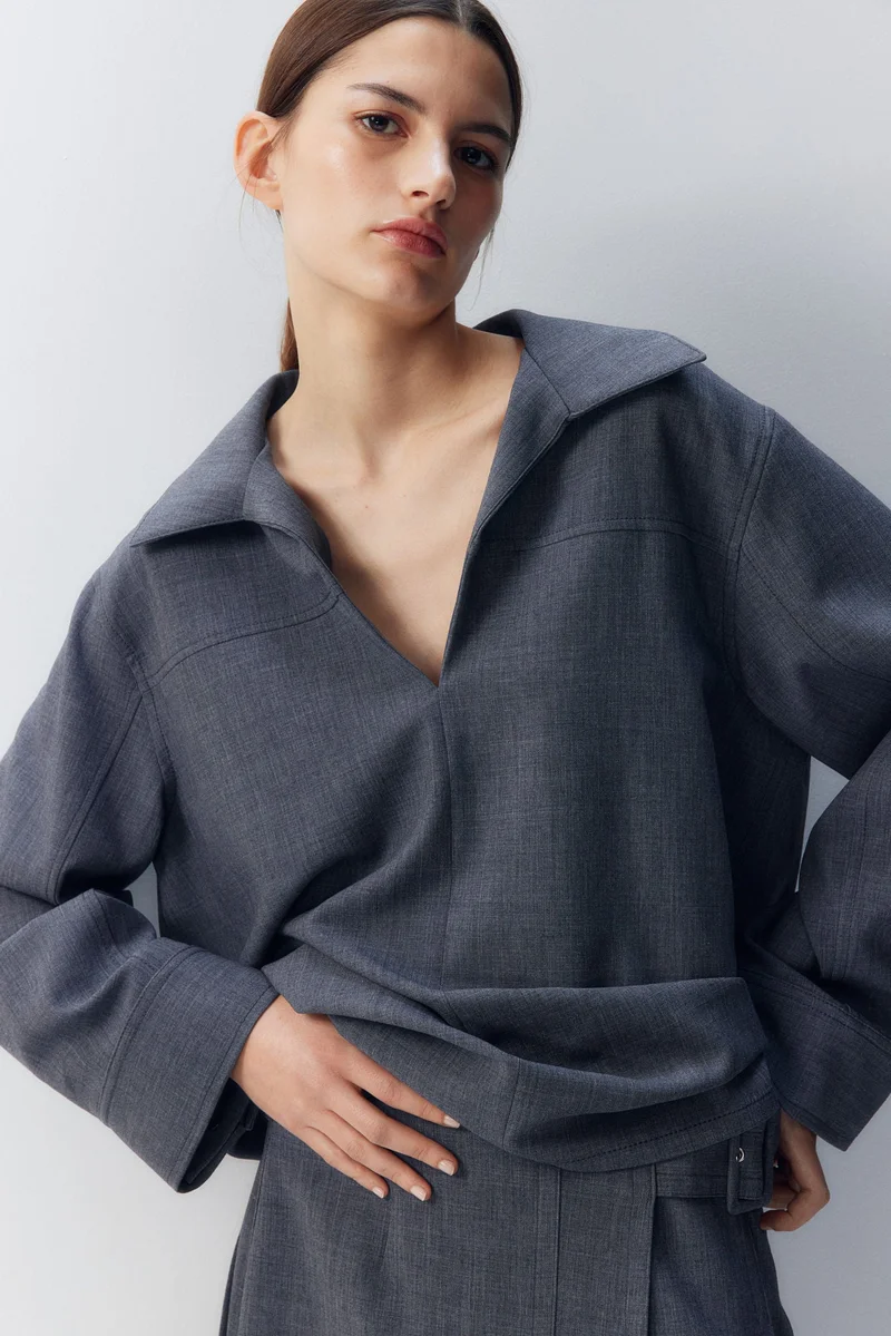 H&M Popover twill shirt