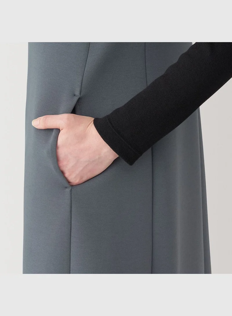 موجي تنورة محبوكة سميكة من طبقتين