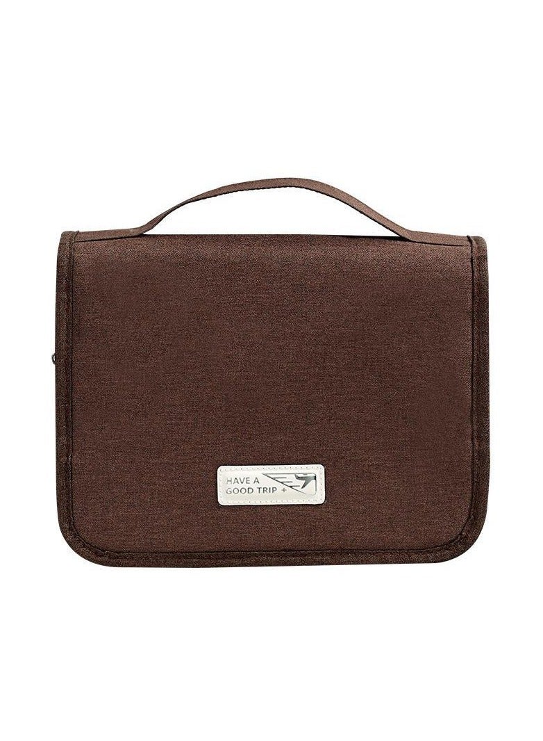 KUYING New Visual Hook Travel Wash Bag Cosmetics Storage Portable Makeup Bag