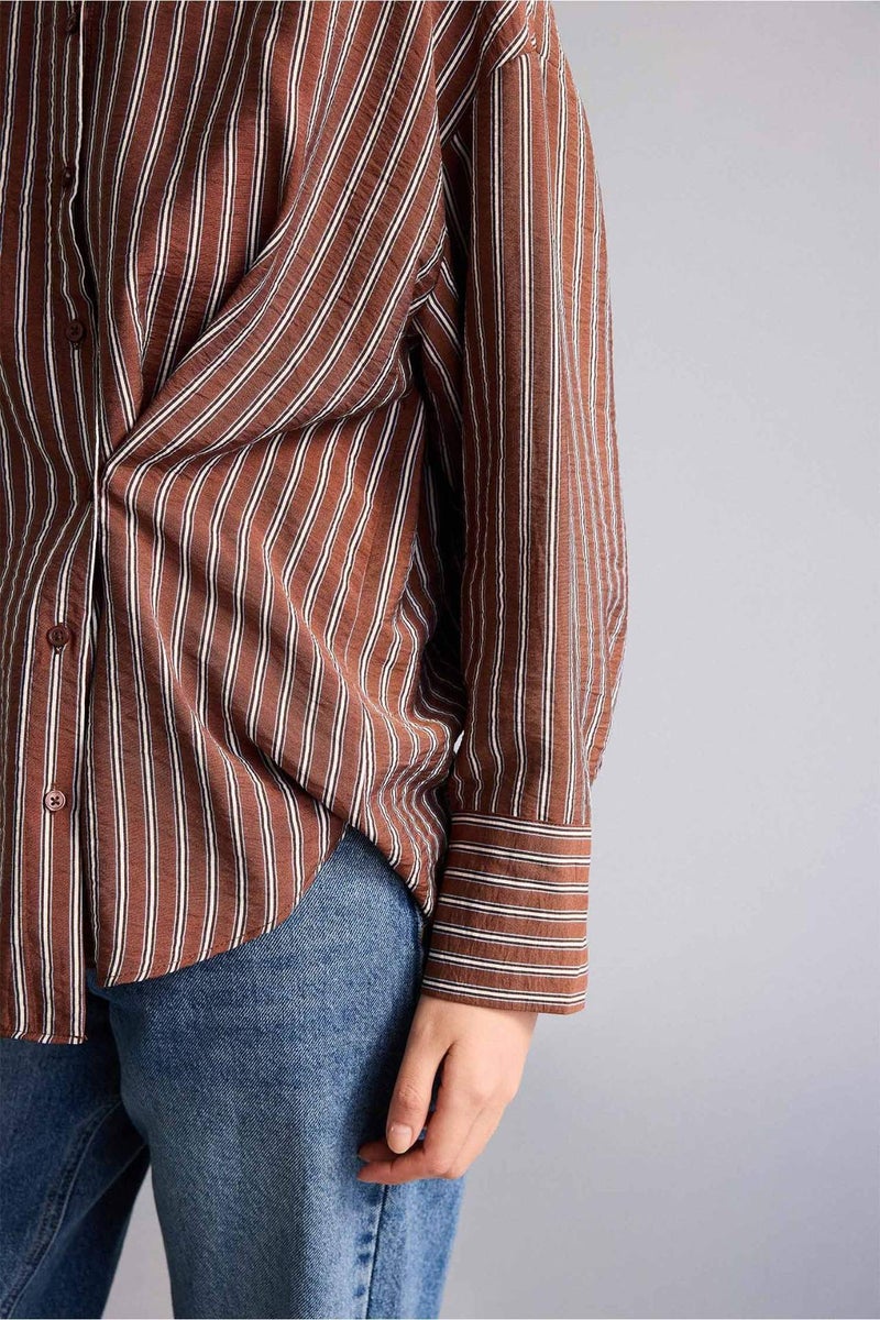 DeFacto Relax Fit Printed Long Sleeve Tunic - Image 4