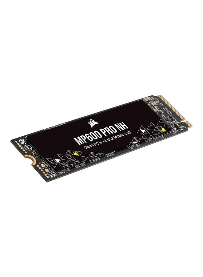 كورسير MP600 PRO NH PCIe Gen4 x4 NVMe M.2 SSD – 3D TLC NAND – M.2 2280 – متوافق مع التخزين المباشر – سرعة قراءة/كتابة متسلسلة تصل إلى 7000 ميجابايت/ثانية و5700 ميجابايت/ثانية – بدون مبدد حراري – CSSD-F2000GBMP600PNH 2 تيرابايت - Image 2