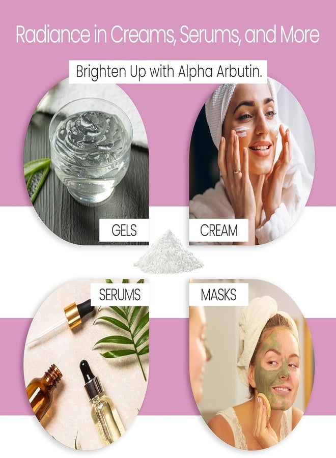 ORoots® Alpha Arbutin Powder (25gm) for serums, lotions, creams etc - Image 4