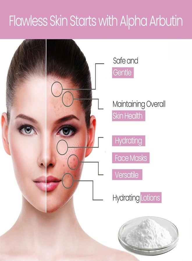 ORoots® Alpha Arbutin Powder (25gm) for serums, lotions, creams etc - Image 3