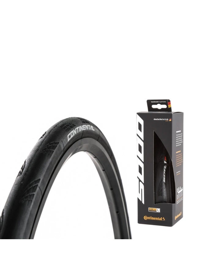 CONTINENTAL Grand Prix 5000 Folding Road Bike Tire 28-622 (700x28C) Black with BlackChili Compound and Vectran Protection - Image 2