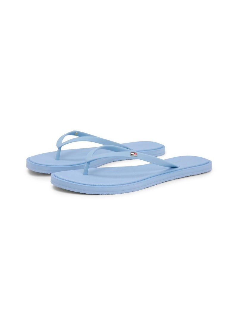 TOMMY HILFIGER Chic Enamel Flag Flip-Flops - Image 2