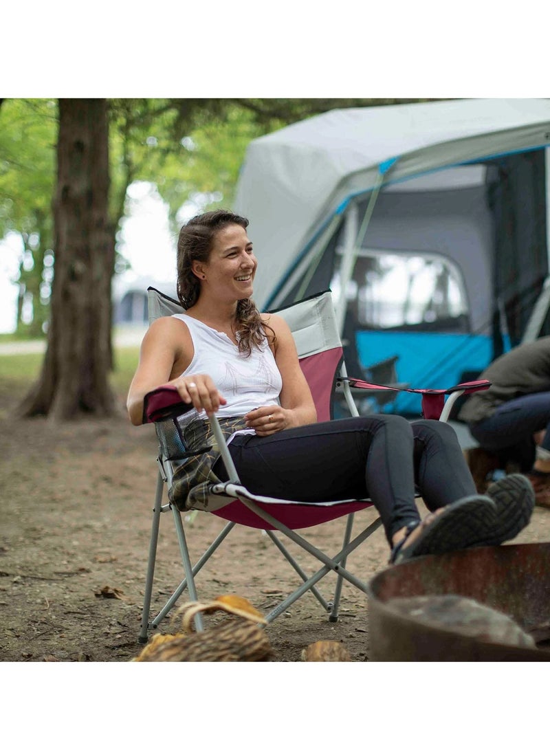 core equipment CORE Tension Chair-Red/Silver - Image 5