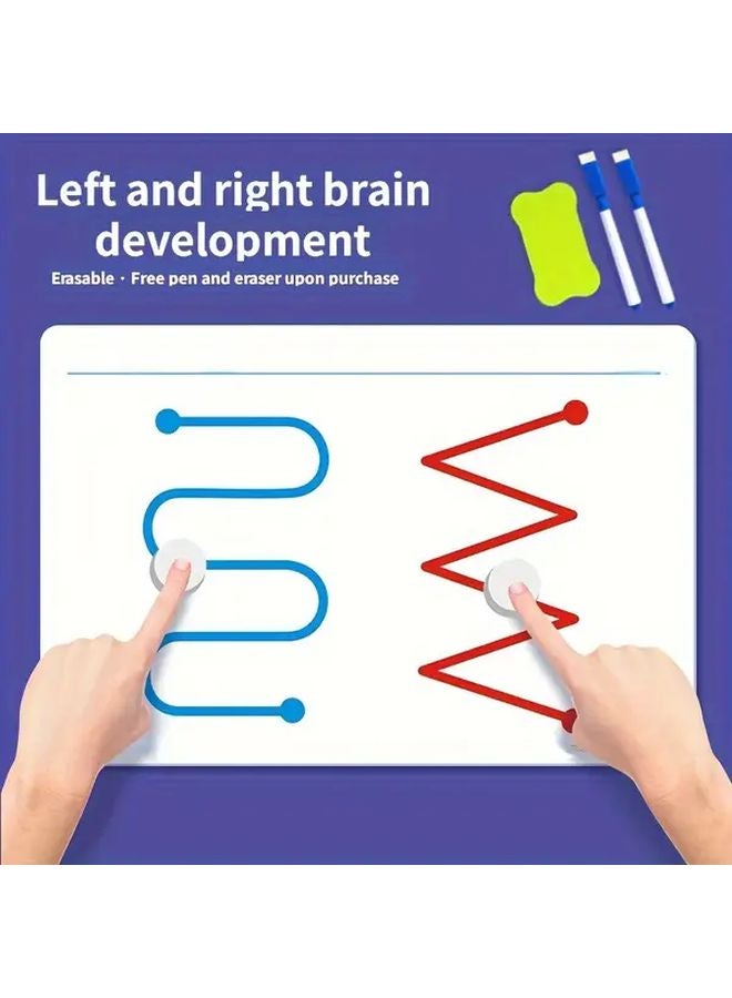 Level Up 20 قطعة ألعاب تطور العقل الأيمن والأيسر ألعاب بازل تعليمية - Image 5