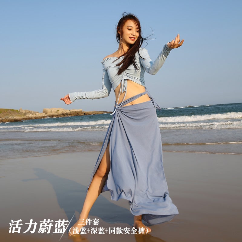 Dancer Belly Dance Oriental Dance Suit Belly Dance Clothing Belly Dance Clothing New S252 Q3106 - Image 1