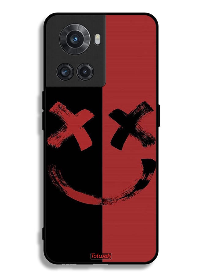Tolwak - OnePlus 10R 5G Protective Case Cover Marshmallow Art Pattern - Image 1