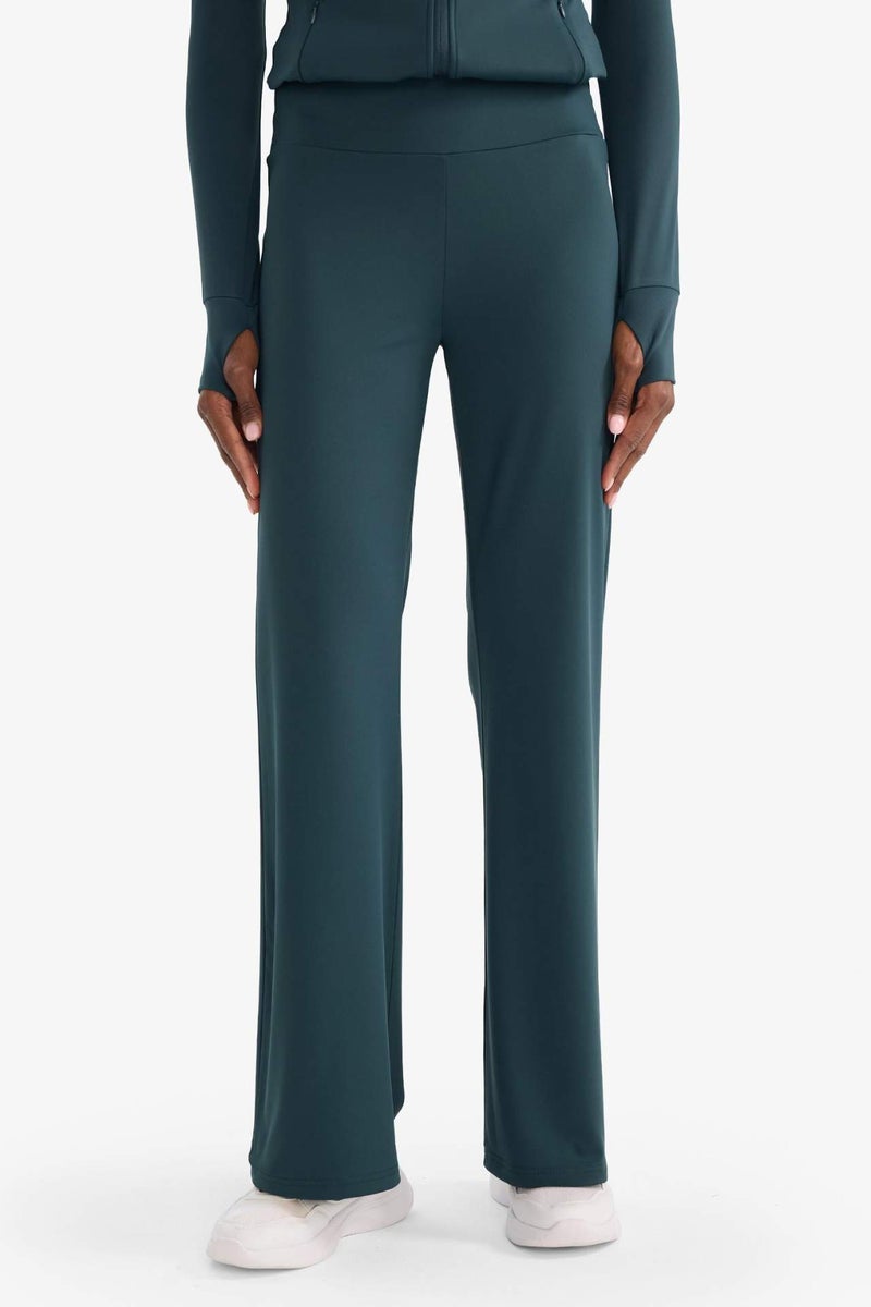 DeFacto Wide Leg Shaping High Waist Soft Touch Sports Sweatpants - Image 4