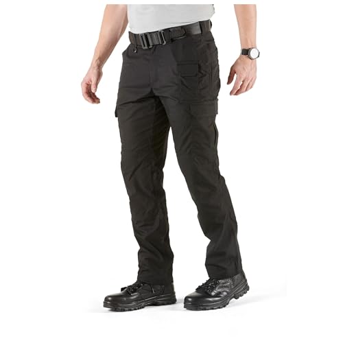 5.11 Tactical Men's ABR Pro Pants, Straight Fit, 9 Pockets, Comfort Waist, Style 74512, Black (New), 42W x 32L - Image 4