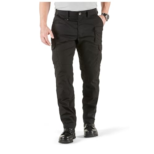5.11 Tactical Men's ABR Pro Pants, Straight Fit, 9 Pockets, Comfort Waist, Style 74512, Black (New), 42W x 32L - Image 1