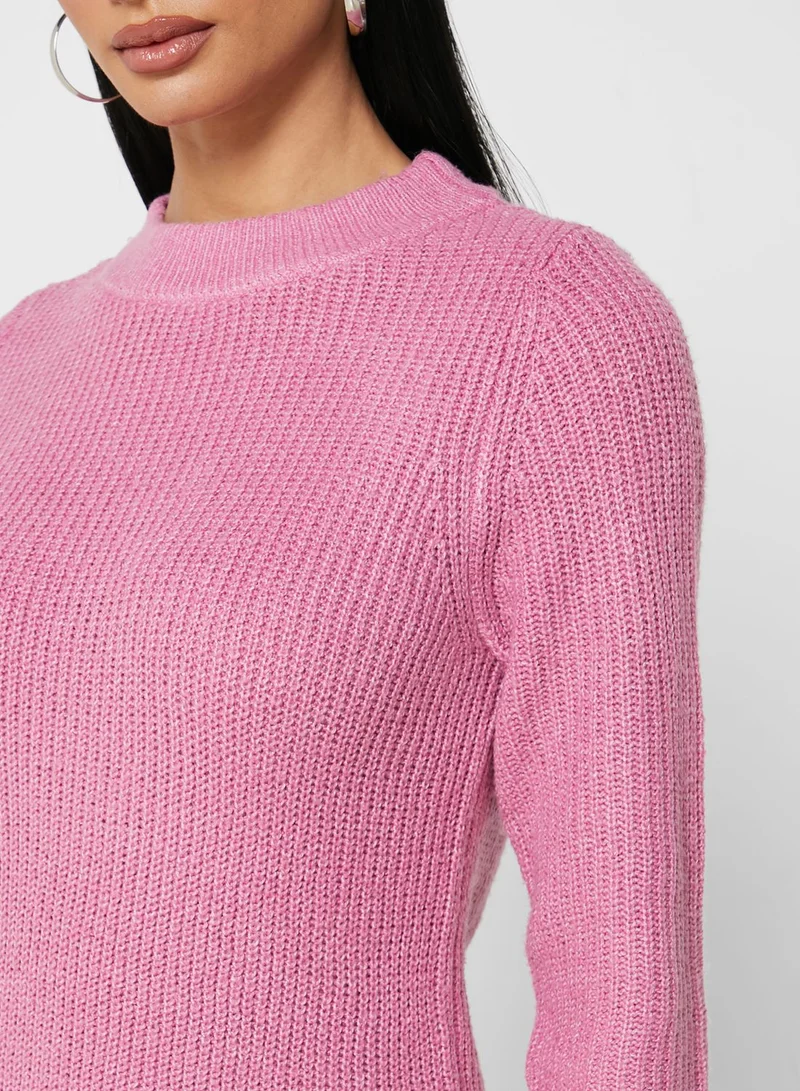 VERO MODA Ribbed Crew Neck Sweater