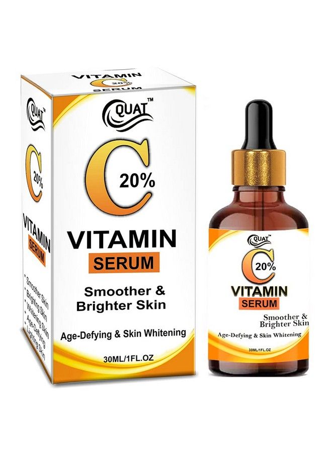 Quat سيروم وجه بفيتامين C بنسبة 20% للبشرة المتألقة والناعمة والمشرقة وتفتيح البشرة للنساء - Image 2