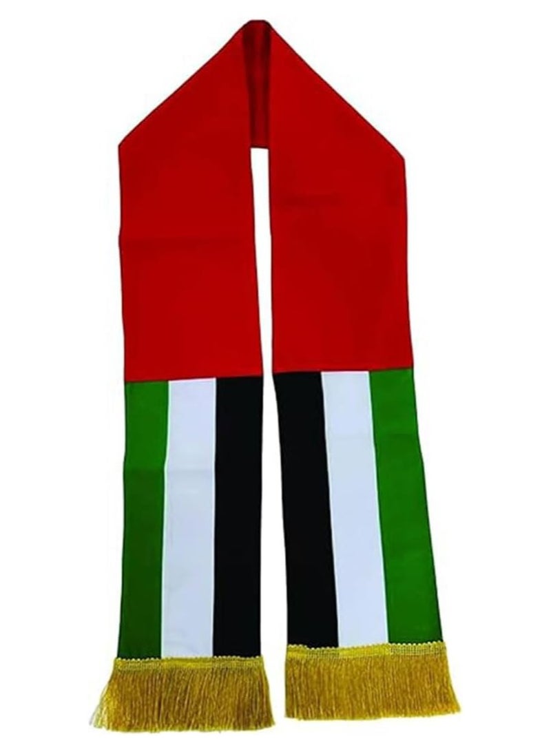 طقم وشاح اليوم الوطني لدولة الإمارات العربية المتحدة مكون من 3 قطع - Image 1
