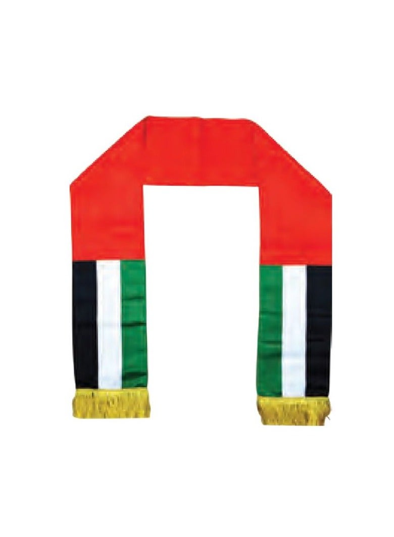 طقم وشاح اليوم الوطني لدولة الإمارات العربية المتحدة مكون من 3 قطع - Image 2